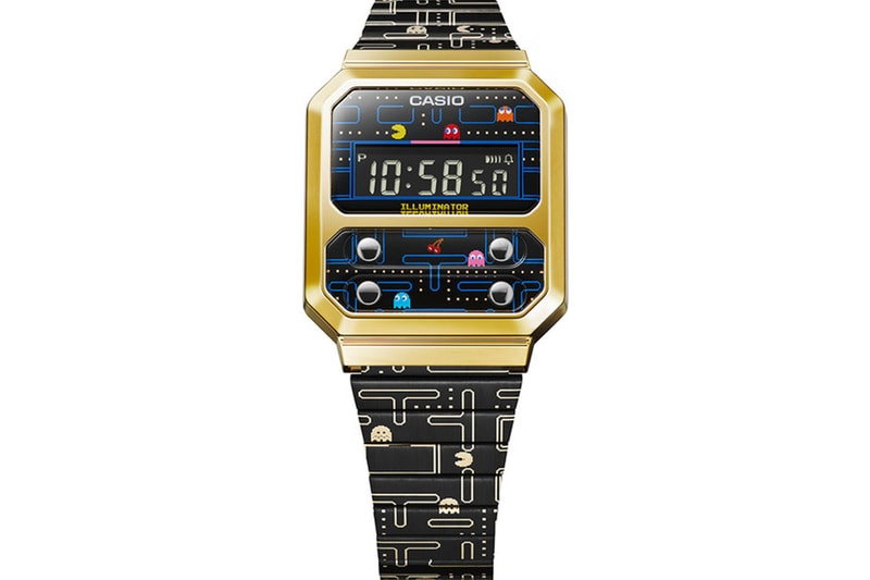Casio Partners With Pac-Man for Retro-Looking Digital Watch PAC-MAN ™ & © BANDAI NAMCO Entertainment Inc. A100WEPC watches calculator