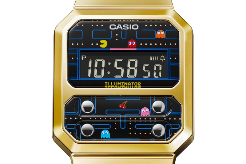 Casio Partners With Pac-Man for Retro-Looking Digital Watch PAC-MAN ™ & © BANDAI NAMCO Entertainment Inc. A100WEPC watches calculator