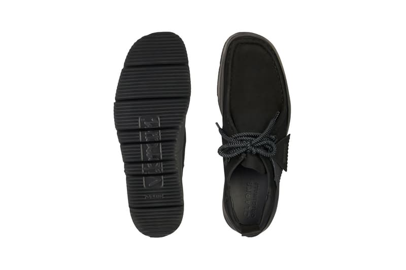 Clarks Originals Wallabee Hiker Release Info black vibram sole