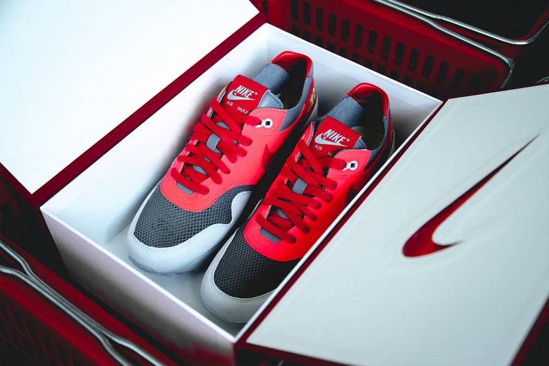CLOT Nike Air Max 1 K.O.D. Solar Red Closer Look Release Info DD1870-600 Kevin Poon Edison Chen