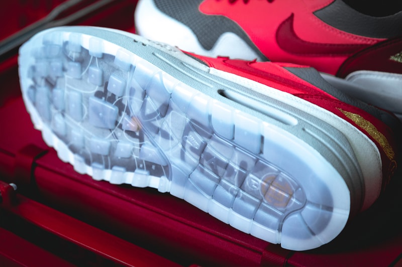 CLOT Nike Air Max 1 K.O.D. Solar Red Closer Look Release Info DD1870-600 Kevin Poon Edison Chen