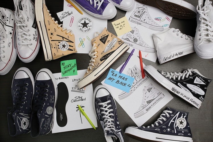 Issa Rae Launches Converse By You Collection Covered in Positive Affirmations