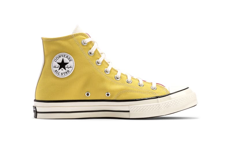 Converse Chuck 70 Hi Low "Hybrid Texture" Pack Saturn Gold/Pink Salt Light Twine/Light Armory Blue Release Information HBX HYPEBEAST