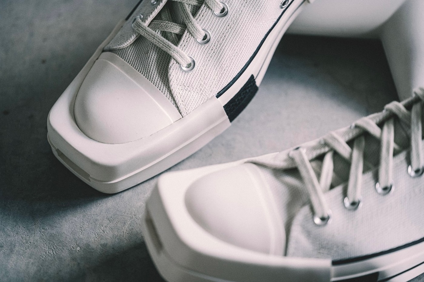 Converse Rick Owens DRKSHDW TurboDrk Chuck 70 Ox Low Closer Look Release Info White Date Buy Price