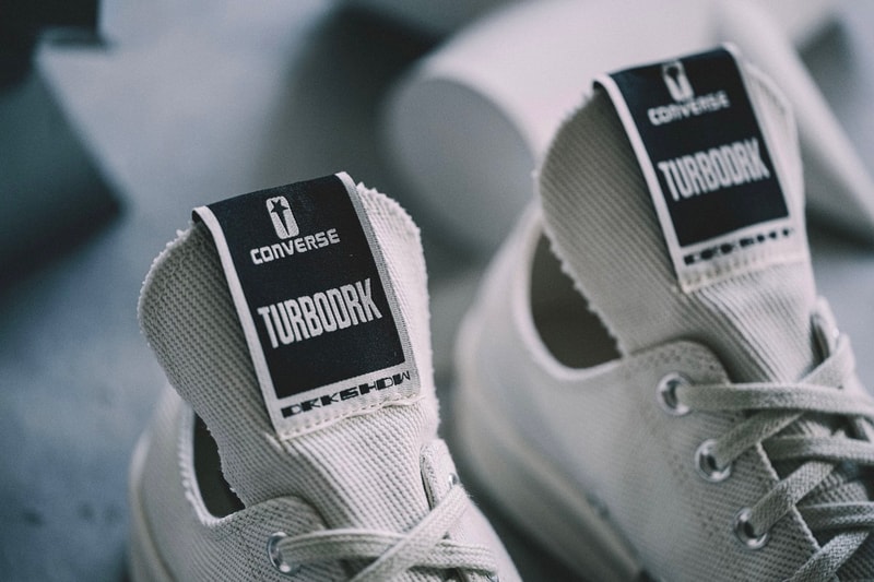 Converse Rick Owens DRKSHDW TurboDrk Chuck 70 Ox Low Closer Look Release Info White Date Buy Price