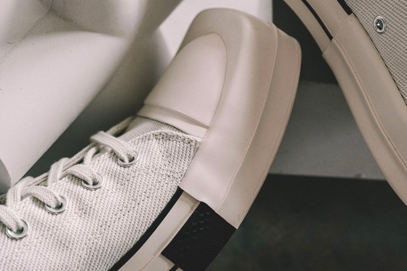 Converse Rick Owens DRKSHDW TurboDrk Chuck 70 Ox Low Closer Look Release Info White Date Buy Price