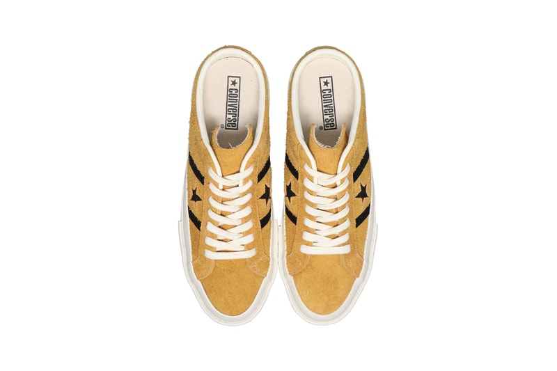 Converse Stars & Bars Clogs All Star Black Ecru White Gold Yellow Summer Footwear Mules Backless Sneakers Atmos Tokyo Trend 2021 Japan Release Information Drop Date Closer First Look