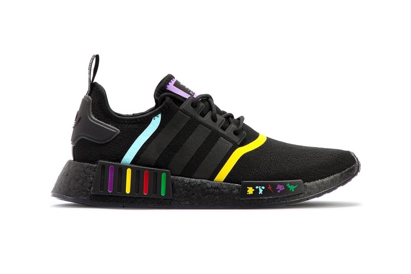 Pixar x adidas Originals NMD_R1 Black Multicolored Rainbow Characters Disney Primeknit BOOST HBX Release Information Drop Date Sneaker Collaboration