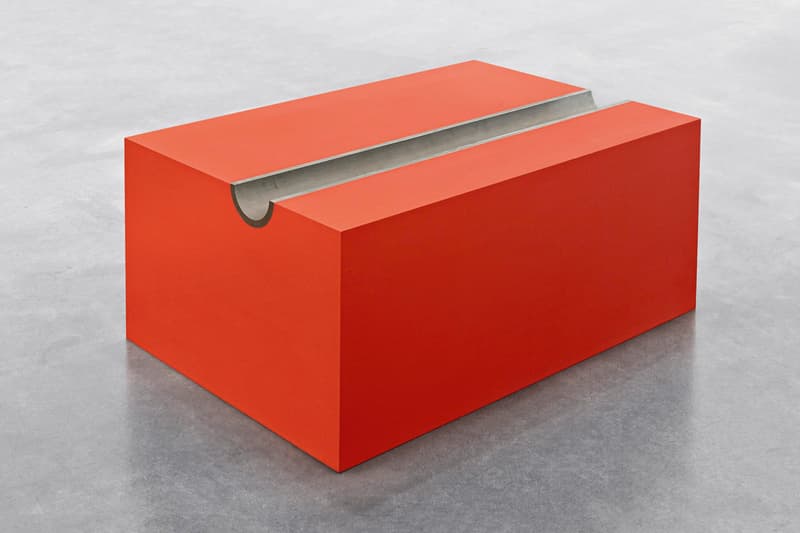 Donald Judd Thaddaeus Ropac Gallery Exhibition