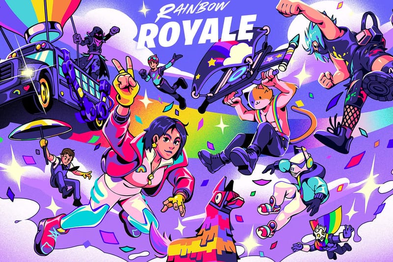 'Fortnite' Announces Its First-Ever Pride Celebration Event "Rainbow Royale"