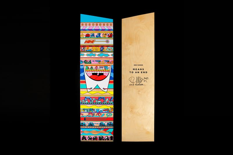 Erik Parker Releases Whimsical Panel Sets With AllRightsReserved cartoonish psychedelia comic books modern painters drugs psychedelic pop art
