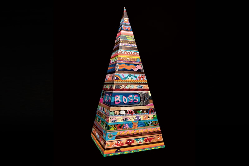 Erik Parker Releases Whimsical Panel Sets With AllRightsReserved cartoonish psychedelia comic books modern painters drugs psychedelic pop art 