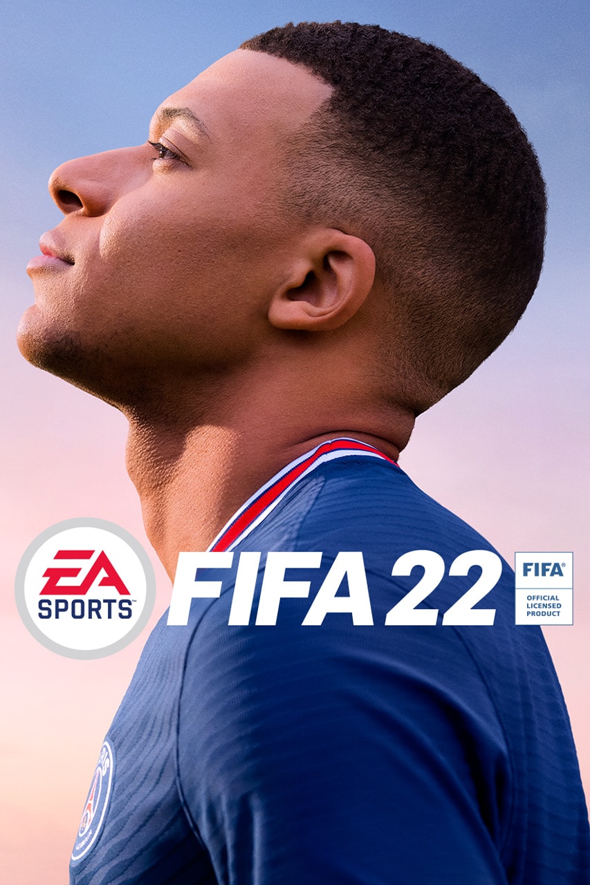 Kylian Mbappé Unveiled as FIFA 22 Cover Star playstation xbox video game France footballer