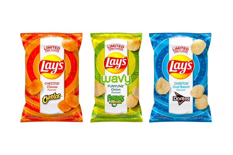 Lay’s Drops Doritos Cool Ranch, Cheetos Cheese & Funyuns Onion-Flavored Chips
