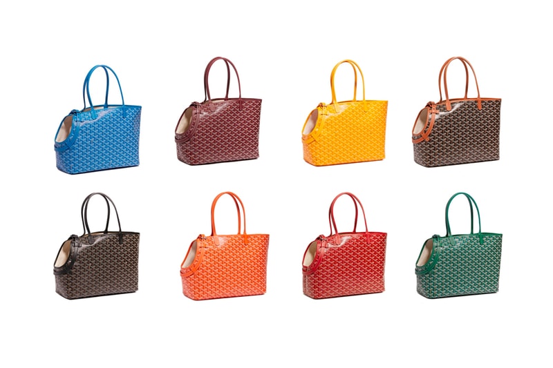 Goyard 2021 Pet Tote Bag Leather Bone Release dogs puppies pets animals leather french luxury handbags accessories 