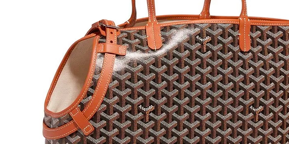 Goyard bag with dog Clearance