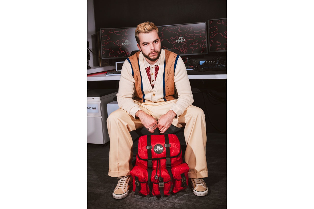 Gucci Unveils Gaming-Punched Backpack Capsule with 100 Thieves