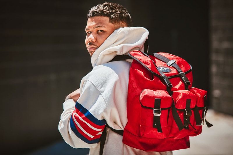 100 Thieves x Gucci Backpack Release Date, Price, Info