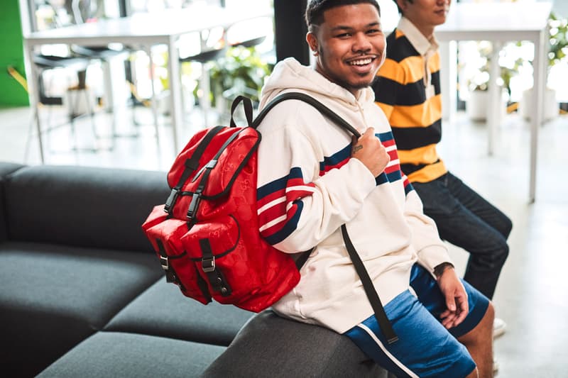 Gucci Unveils Gaming-Punched Backpack Capsule with 100 Thieves off the grid design collaboration partnership gaming esports release info