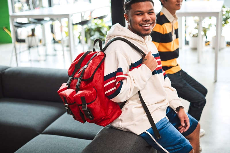 100 Thieves x Gucci Backpack Release Date, Price, Info