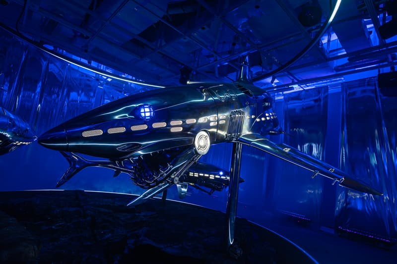 k11 art space mall guangzhou presents displays sorayama shark hajime sorayama sexy robot metal NFT virtual experience blockchain hong kong news