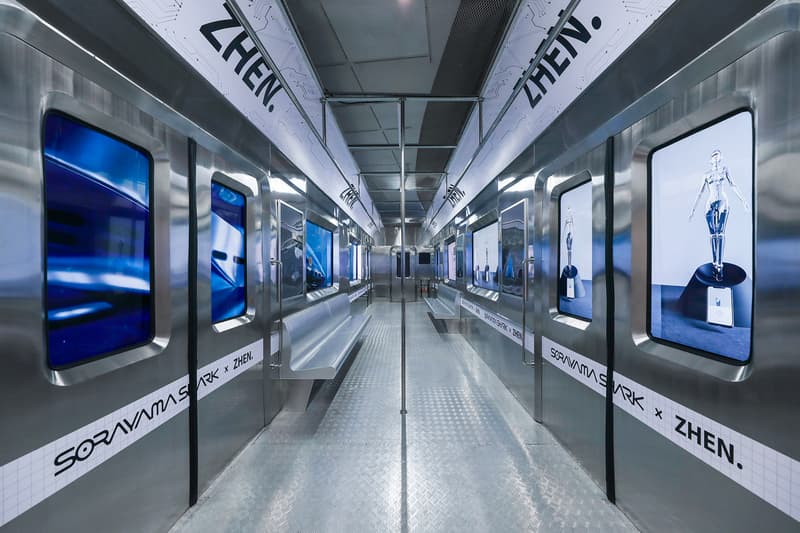 k11 art space mall guangzhou presents displays sorayama shark hajime sorayama sexy robot metal NFT virtual experience blockchain hong kong news