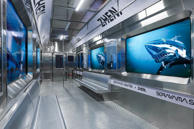 k11 art space mall guangzhou presents displays sorayama shark hajime sorayama sexy robot metal NFT virtual experience blockchain hong kong news