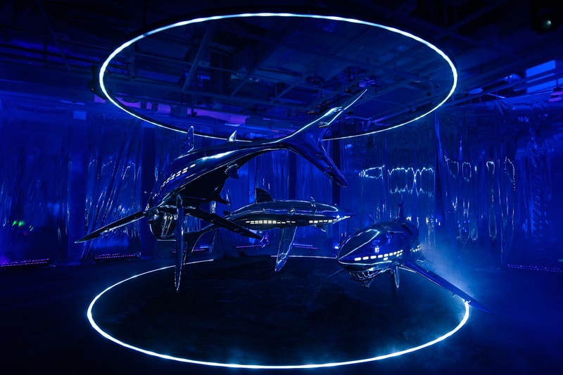 k11 art space mall guangzhou presents displays sorayama shark hajime sorayama sexy robot metal NFT virtual experience blockchain hong kong news