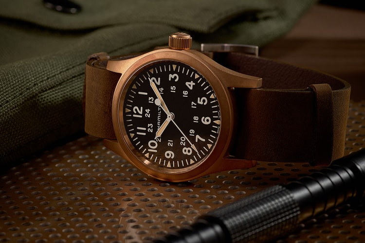 Hamilton Drops Khaki Field Mechanical Bronze