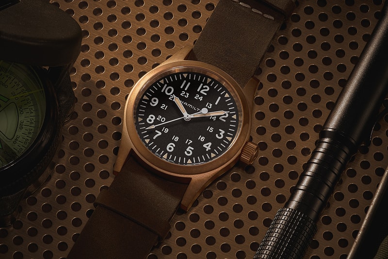 Hamilton's Vintage Military Watch Finds the Perfect Case Material