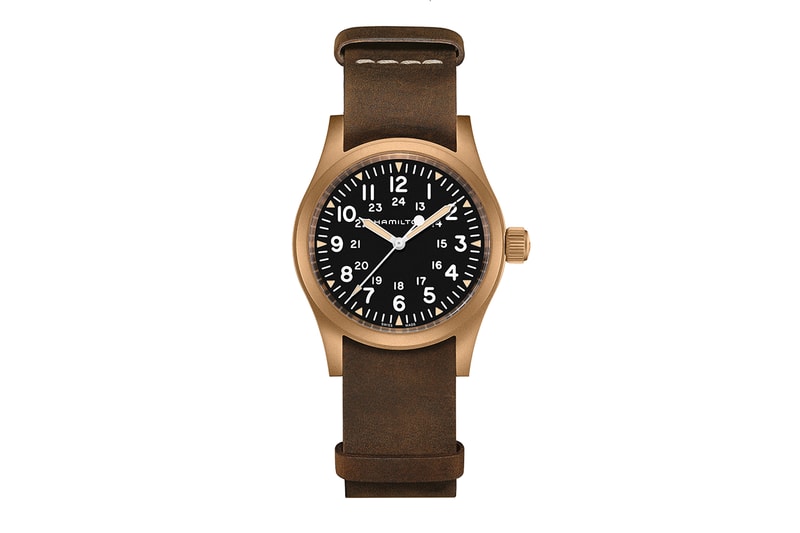 Hamilton's Vintage Military Watch Finds the Perfect Case Material
