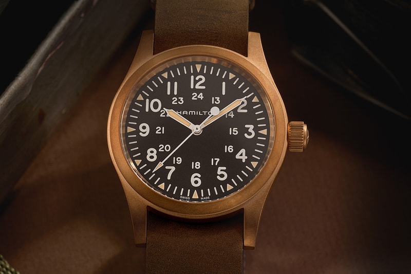 Hamilton's Vintage Military Watch Finds the Perfect Case Material