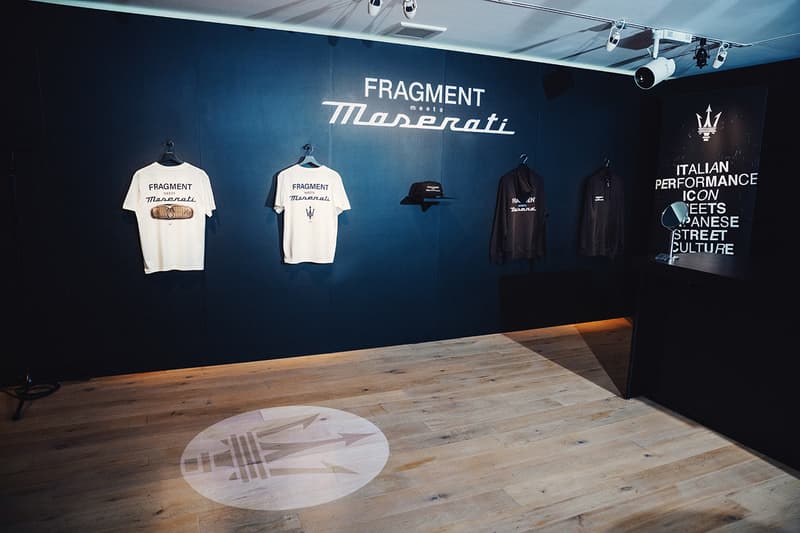 Hiroshi Fujiwara fragment design maserati automotive car luxury brand streetwear fashion accessories collab collaboration capsule 