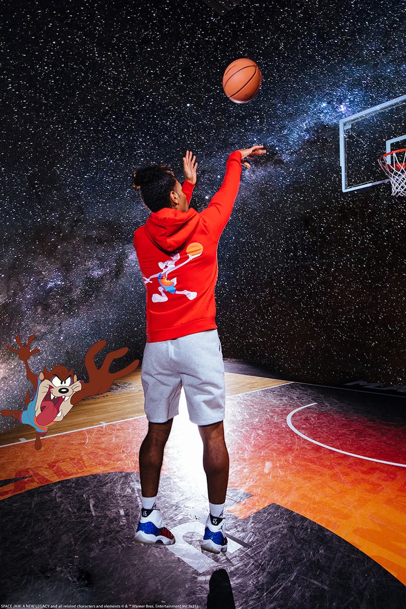 hype space jam a new legacy movie warner bros loony tunes fashion streetwear hoodies tshirt tie dye flagship pop event