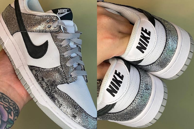 glitter nike dunks