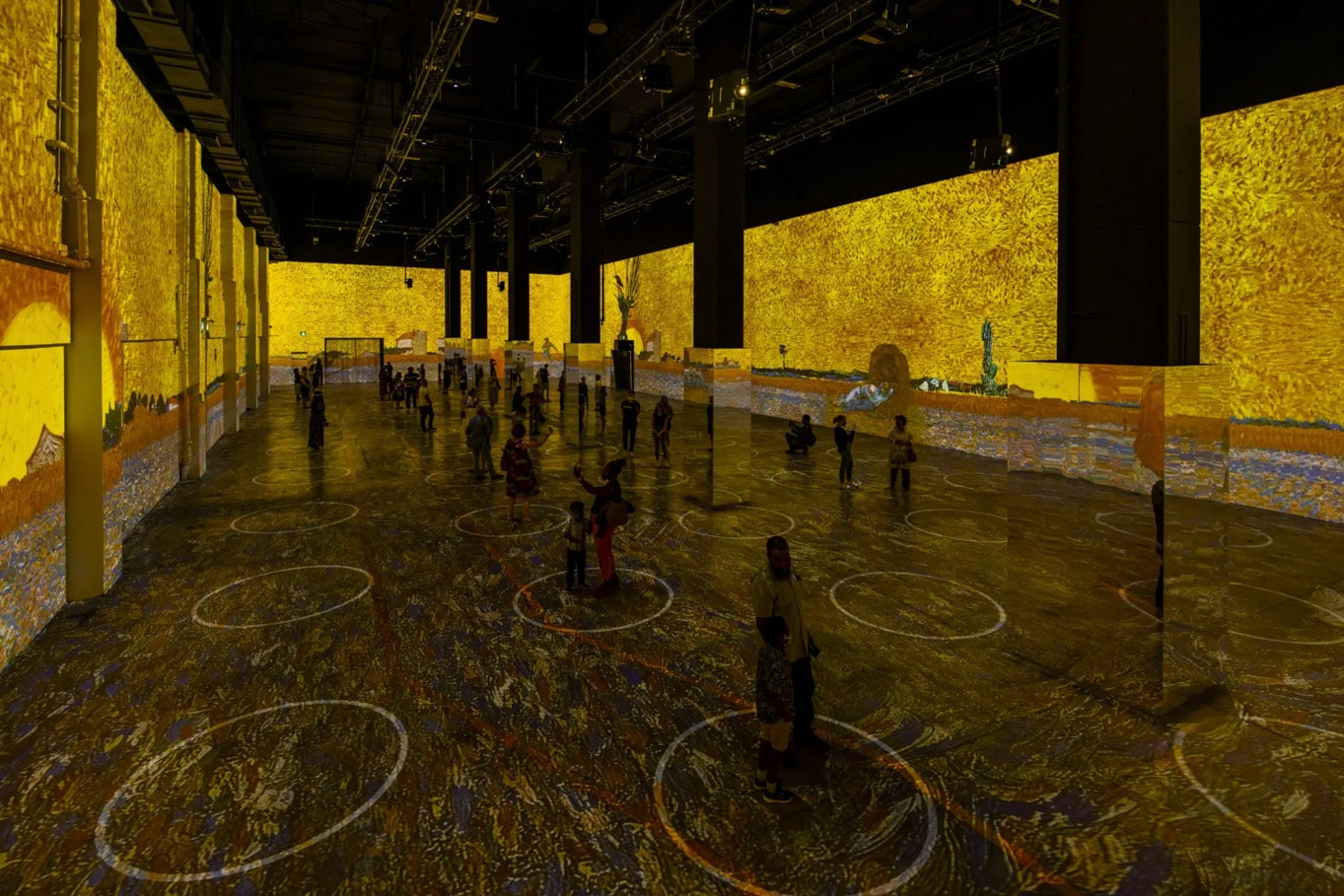 Immersive Van Gogh Exhibition Los Angeles Amoeba