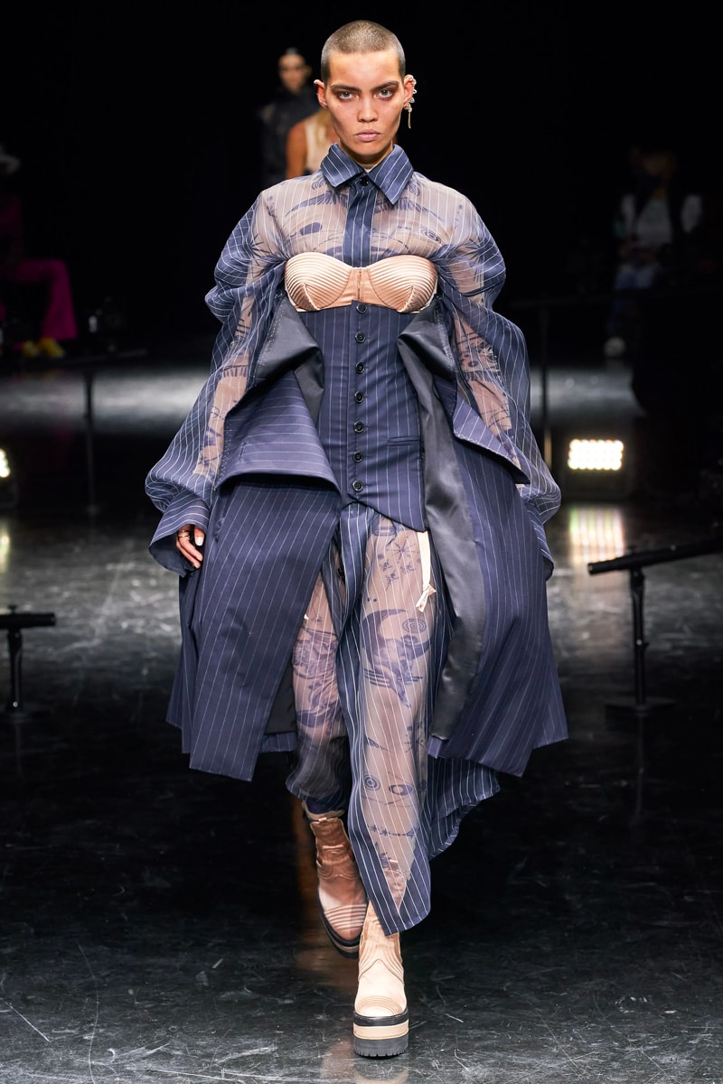 Jean Paul Gaultier Paris Sacai Haute Couture Fall Winter 2021 Collection Chitose Abe Buy Price Pierre Hardy Dr Woo