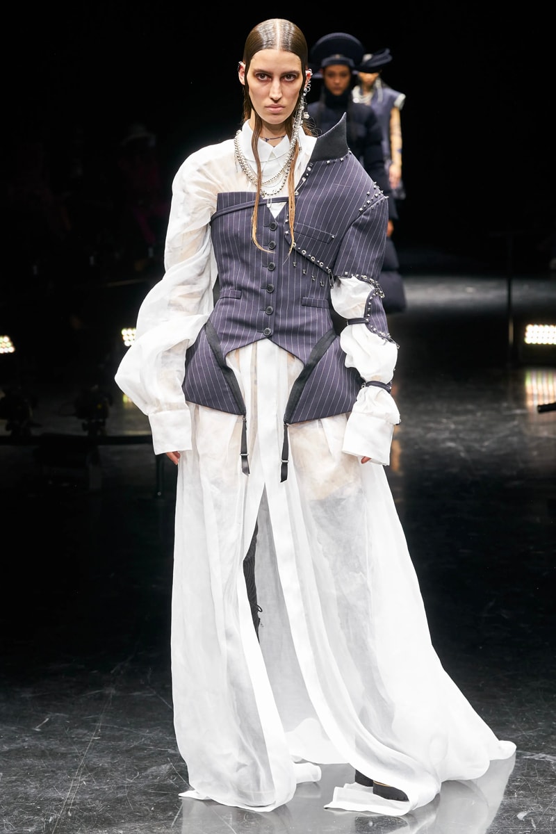 Jean Paul Gaultier Paris Sacai Haute Couture Fall Winter 2021 Collection Chitose Abe Buy Price Pierre Hardy Dr Woo