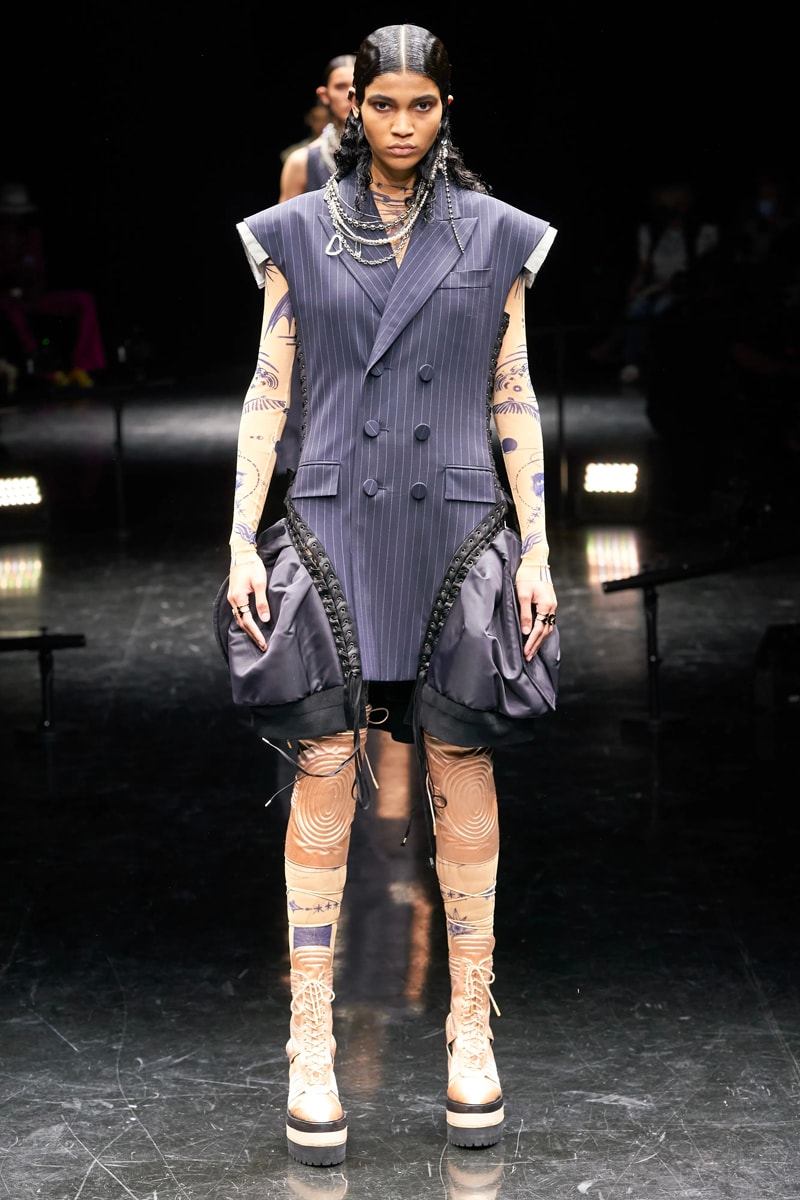 Jean Paul Gaultier Paris Sacai Haute Couture Fall Winter 2021 Collection Chitose Abe Buy Price Pierre Hardy Dr Woo