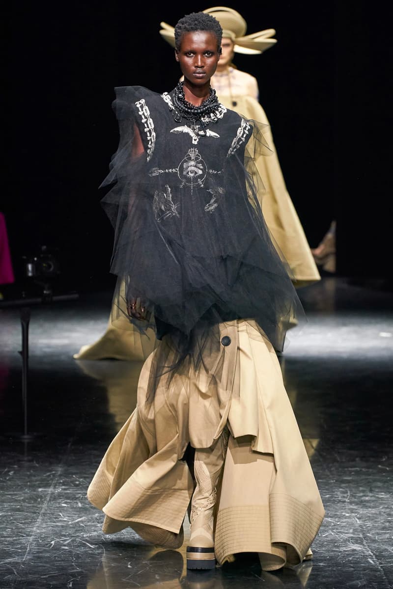 Jean Paul Gaultier Paris Sacai Haute Couture Fall Winter 2021 Collection Chitose Abe Buy Price Pierre Hardy Dr Woo