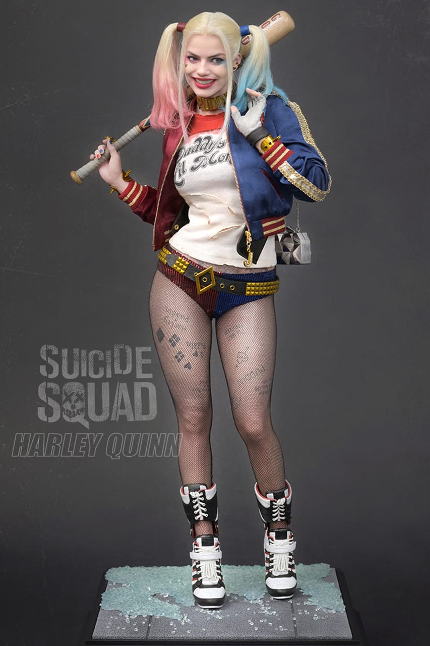 Suicide Squad Harley Quinn 1/6 Figure Model Toy 12" 