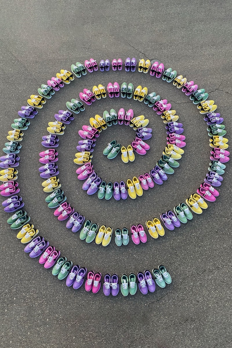 john geiger co gf 01 hand dyed stealboyz purple green pink yellow official release date info photos price store list buying guide