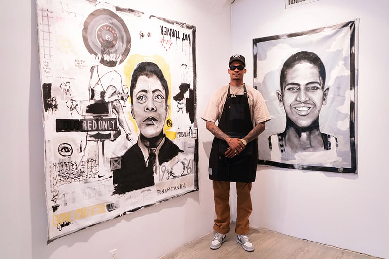 Ju Working on Projects Debuts "Painting the Blueprint" Solo Show