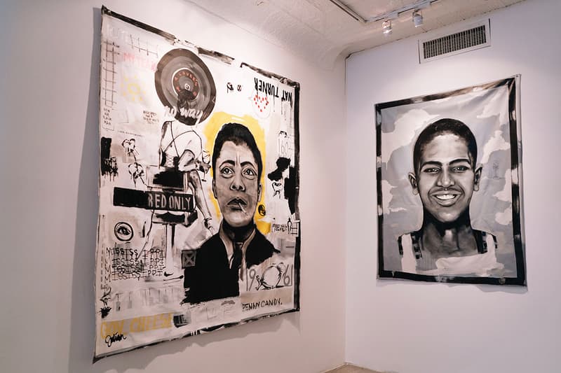 ju working on projects julian gaines painting the blueprint show steven harvey fine art projects manhattan dates information works