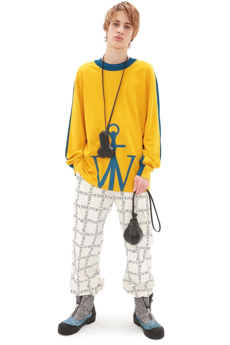 JW Anderson Punch Bag Large Small Nano Sling Over Shoulder Jonathan JWA Black Tan Khaki Release Information Shop Drop Cop
