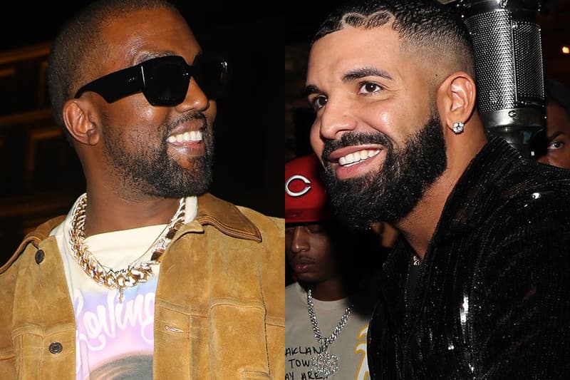 Kanye West and Drake Have Reportedly Squashed Their Beef certified lover boy toronto yeezy donda album kim kardashian west meek mill 