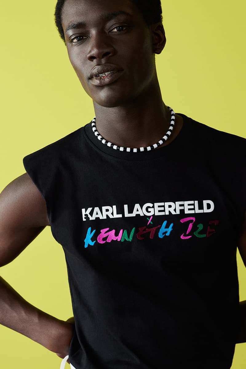 Karl Lagerfeld x Kenneth Ize Collab Release Info lookbook campaign