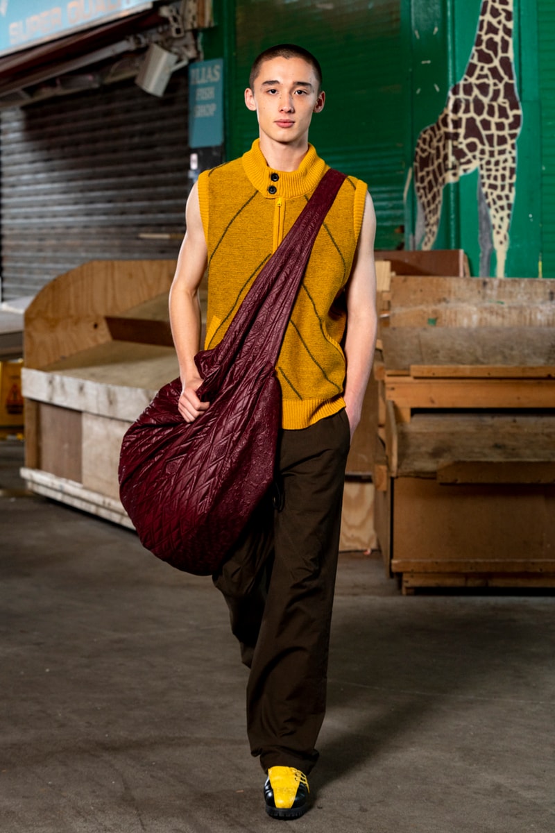 Kiko Kostadinov Spring/Summer 2022 Mens Runway Collection Lookbook Exclusive Interview SS22 ASICS Collaboration Footwear 