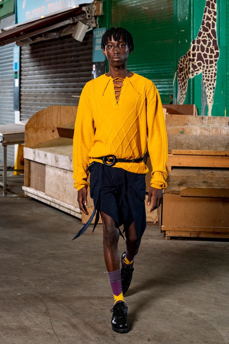 Kiko Kostadinov Spring/Summer 2022 Mens Runway Collection Lookbook Exclusive Interview SS22 ASICS Collaboration Footwear 