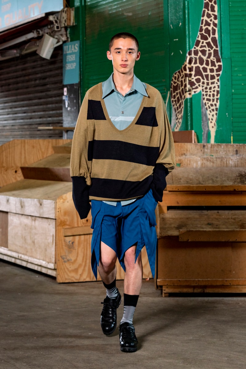 Kiko Kostadinov Spring/Summer 2022 Mens Runway Collection Lookbook Exclusive Interview SS22 ASICS Collaboration Footwear 